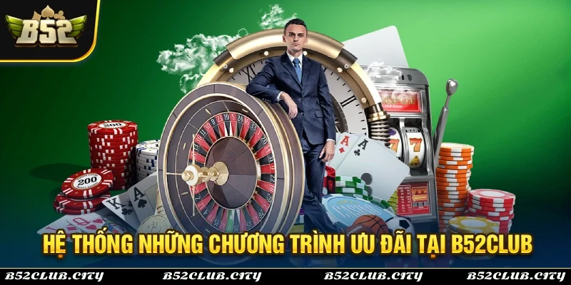 Những chương trình ưu đãi hấp dẫn tại B52Club